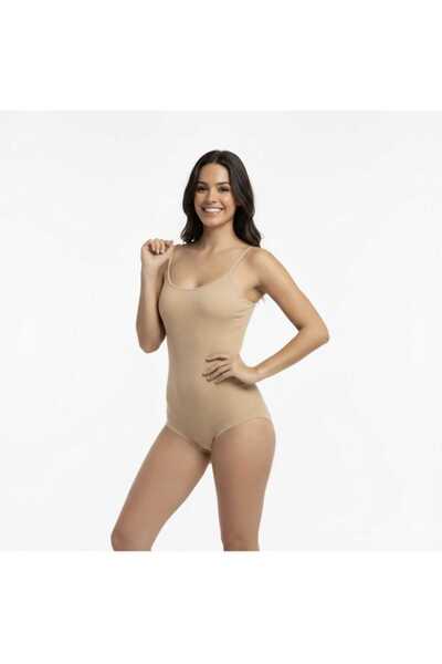 Tekstilfuarı Women's Seamless Gathering Underwear with Skin-Colored Body Straps