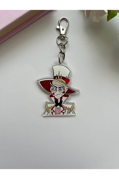 Hazbin Hotel Anime Lucifer Anime Keychain / Bag Ornament