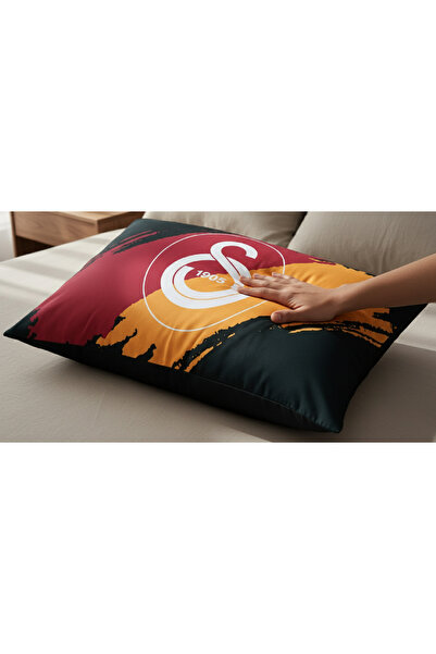 Zorluteks Μαξιλαροθήκη Taç Galatasaray 50x70 εκ. (1 Τεμάχιο) – 100% Βαμβάκι, ...