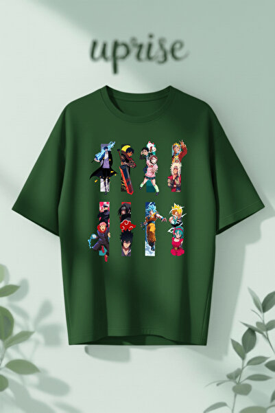 Vordevia T-Shirt - Πράσινο - Oversize