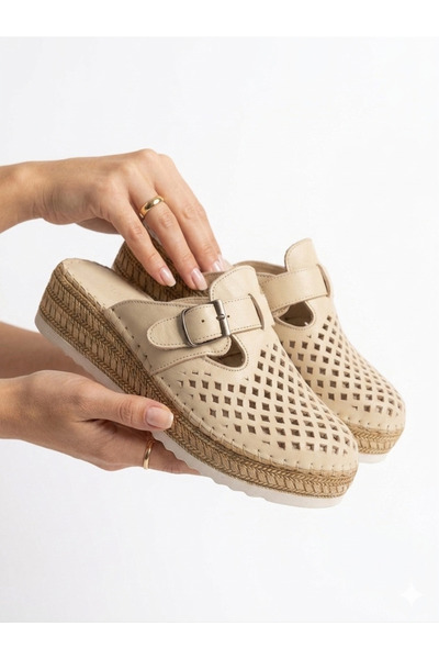 Tamdabu Ayakkabı Mules - Beige - Casual