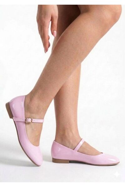 MAYA SHOES Babet Yuvarlak Burunlu Kapalı Ortopedik Yeni Sezon