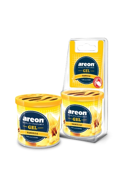 Areon Solid home and car air freshener Gel Vanilla, 80 g