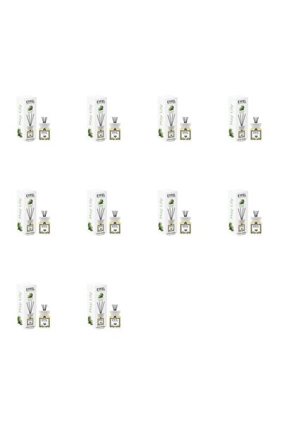 Eyfel Set 10x Odorizant de camera cu bete Eyfel, Lacramioare, 120 ml
