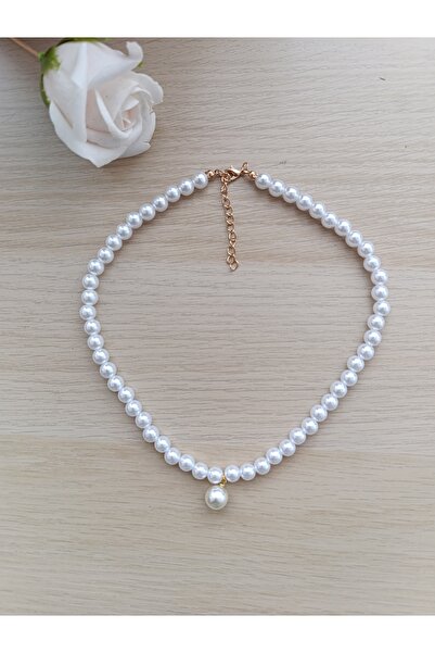 GlaMLo Accessories Κολιέ - Λευκό