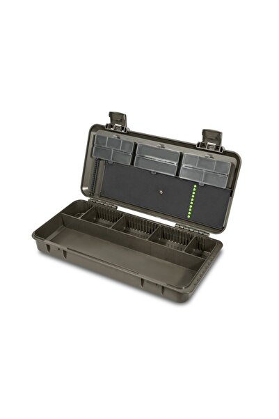 DELPHİN Organizator/cutie Fisher KlikBOX Long SCRATCHED EDITION, 35 x 16 x 6cm