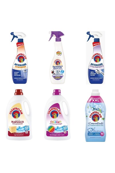 Chanteclair Set of 6x Mixed Products