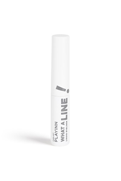 INGLOT Playinn What A Line! Liquid Eyeliner Lazy Gray 16