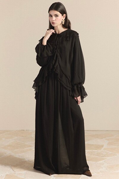 ASEDE Two Piece Sets - Brown - Long