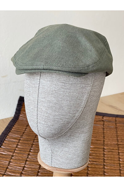 Rupen Kraft Καλοκαιρινό λινό καπέλο London με επένδυση και ελαστικό στο πίσω ...