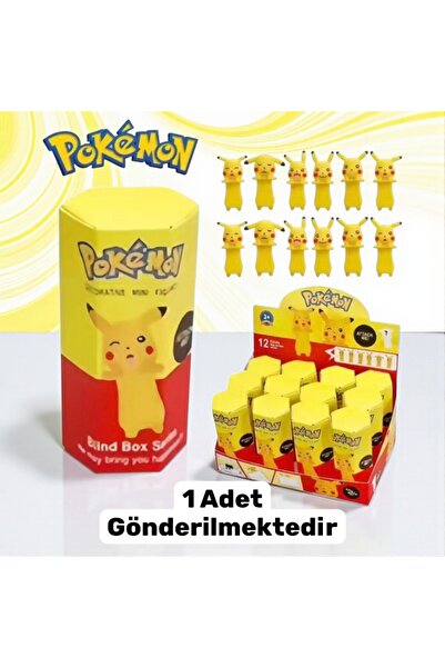 kruxon Pokemon Pikachu Sonny Angel Pikachu Series Yapışkanlı Mini Figür 1. Ka...
