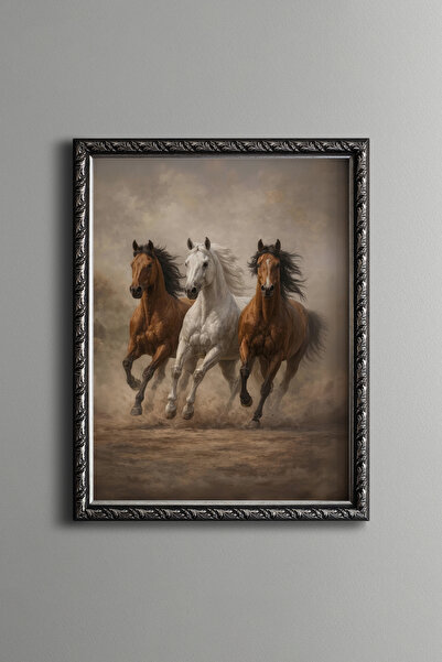 epiqart Run of Freedom – Vintage Patterned Frame – Slim Model