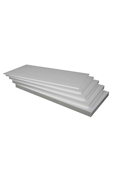 İPEKCİYAPİ 10 Adet Beyaz Strafor Köpük Levha 3 Cm 10-12 Dns