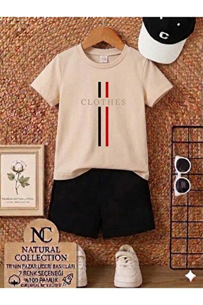 Nice Clothes TRIUNȚĂ ȘI PANTALONI SCURȚI DE VARĂ PENTRU COPII UNISEX (IMPRIMA...