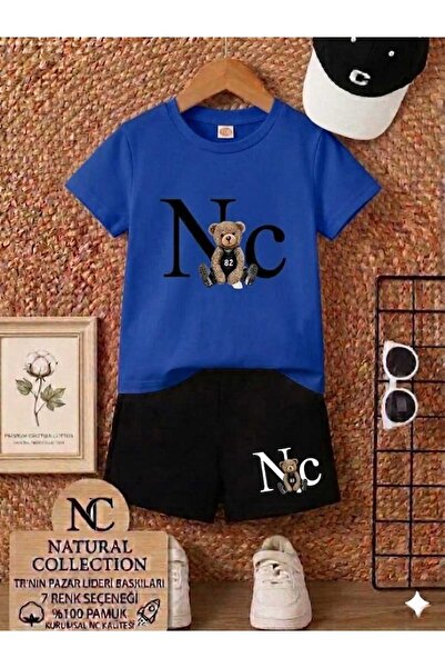 Nice Clothes Σετ δύο τεμαχίων - Μπλε - Σύντομο