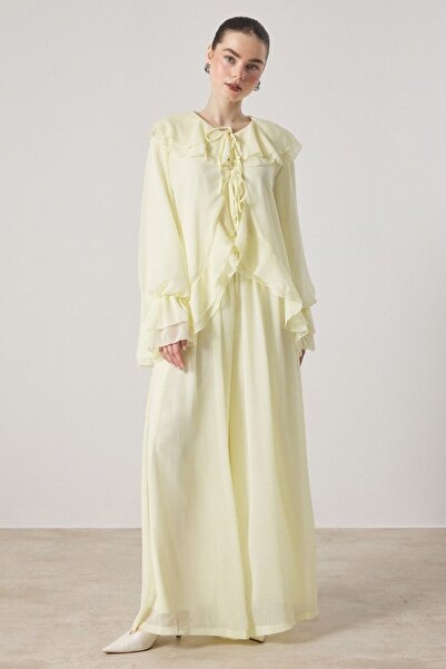 ASEDE Σετ δύο τεμαχίων - Κίτρινο - Μακρύ