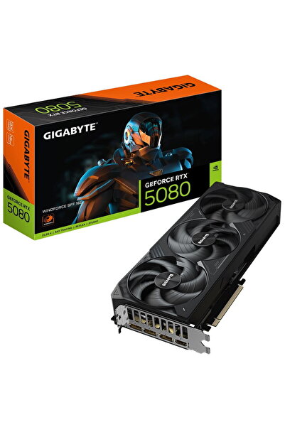 Gigabyte Видеокарта GeForce RTX 5080 WINDFORCE SFF 16G
