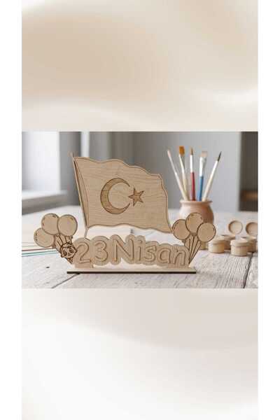 HAKFA TASARIM Wooden April 23Rd Painting (20 Pieces)