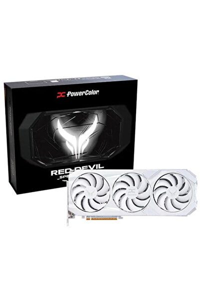 POWERCOLOR Placă video Red Devil Radeon RX 9070 XT Spectral White AMD 16 GB G...