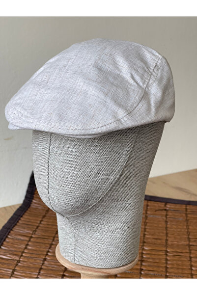 Rupen Kraft Καλοκαιρινό λινό καπέλο London με επένδυση και ελαστικό στο πίσω ...