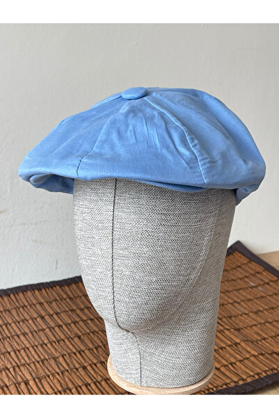 Rupen Kraft Καλοκαιρινό λινό καπέλο Peaky Blinders με επένδυση και ελαστικό σ...