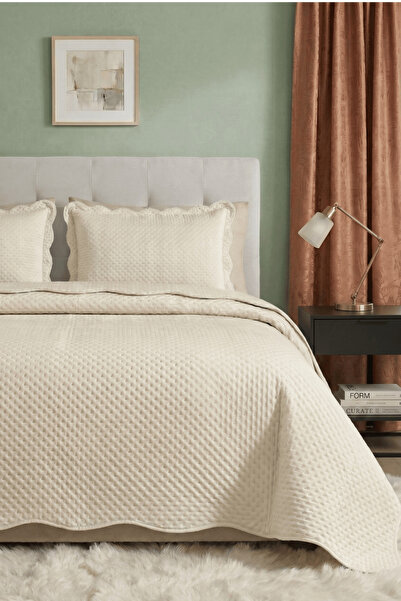 Anılsan Σετ Κάλυμμα Κρεβατιού Avora - Εκρού