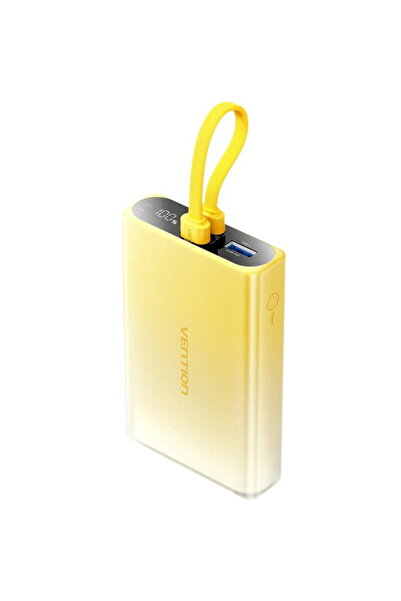 Vention Baterie externă de 10000mAh cu afișaj LED, USB-C + Lightning + USB-A,...