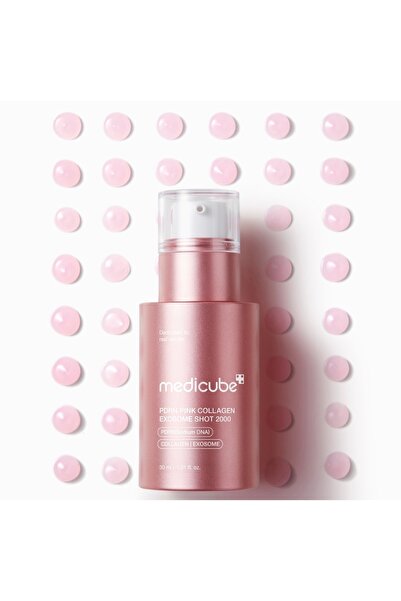 Medicube PDRN Pink Collagen Exosome Shot 2000 Işıltı Ve Esneklik Sağlayan Yüz Serumu 30 ml Elsbeauty