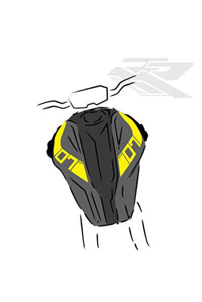 RR Graphic YAMAHA V2 MT 07 DEPO STİCKER
