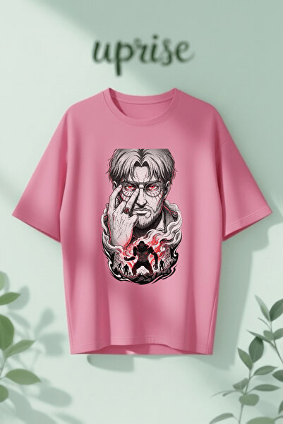 Vordevia T-Shirt - Ροζ - Oversize