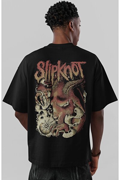 SEVBANO Slipknot rok metal muzički bend, majica sa leđnim printom, unisex, ve...