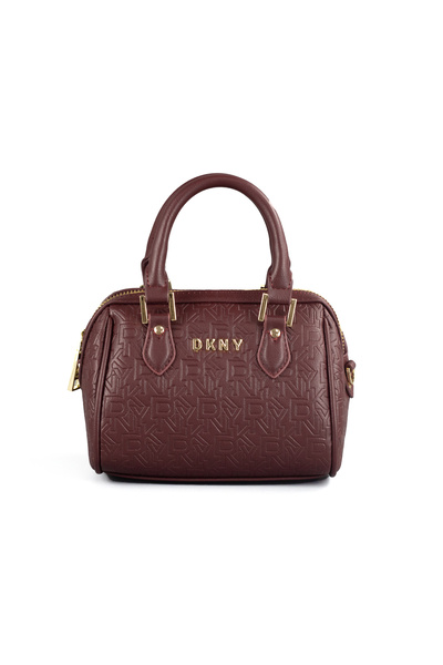 Dkny حقيبة بوسطن صغيرة بتصميم زهري عتيق من دي كي، حقيبة متعددة الاستخدامات يم...