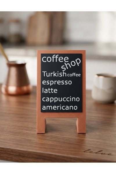 Home Kahve köşesi dekoratif obje,kafe dekoru,mini kafe panosu