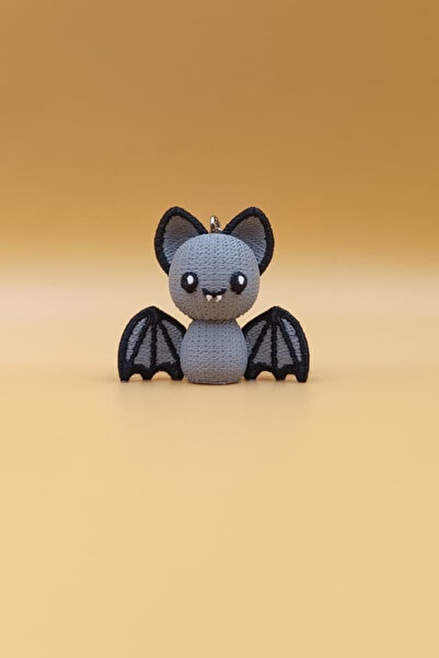 Rodopiva Μπρελόκ με πλεκτό σχέδιο νυχτερίδας (Πλαστικό)