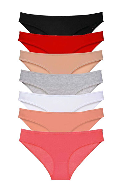 Generic Brand 7 Pieces Super Eco Set Lycra Women's Slip Panties Set 2