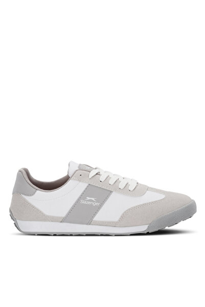 Slazenger Ανδρικά λευκά casual αθλητικά παπούτσια PLATIN I