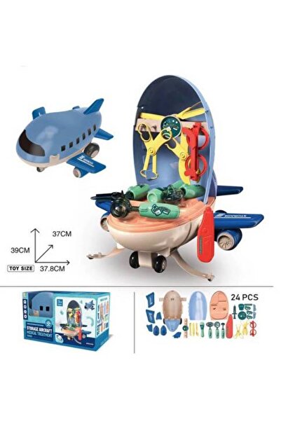 Generic Doctor's Airplane Game with Medical Tools