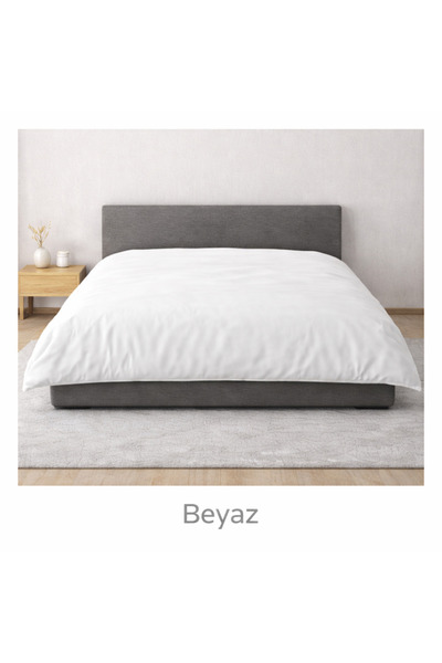 StellaFlavo 155x230 εκ. Μονό Παπλωματοθήκη (Ranforce Παπλωματοθήκη) – Κρεμ, Λ...