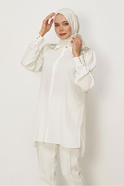 Alvina ΤΟΥΝΙΚ ΜΕ ΠΕΤΡΑΔΕΣ ΚΕΝΤΗΜΕΝΕΣ ΣΤΟΥΣ ΩΜΟΥΣ 46405