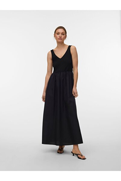 Vero Moda Kleid VMVALLY Langes Kleid