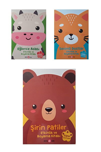Beta Kids Yayınları جزيرة المرح - الأصدقاء اللطيفون - كتب الأنشطة والفعاليات ...