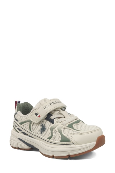 U.S. Polo Assn. Sette Jr Beige Boys' Sports Shoes
