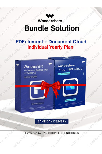 WonderShare حزمة حلول متكاملة: اشتراك سنوي فردي في برنامج PDFelement Document...