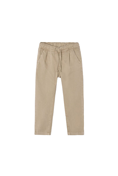 MAYORAL pantaloni de băieți din material textil, bej 4561