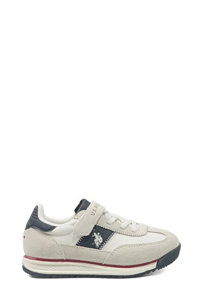 U.S. Polo Assn. LANDE JR Λευκό Αθλητικό Παπούτσι για Αγόρια