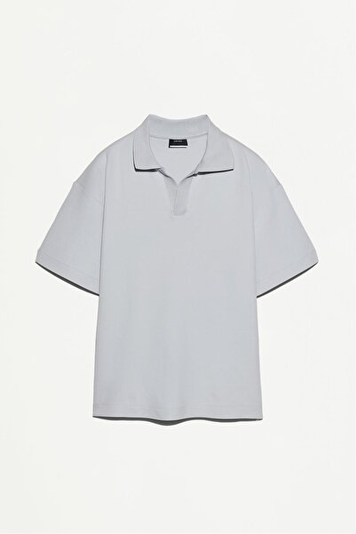 LEFTIES İnterlok polo yaka t-shirt
