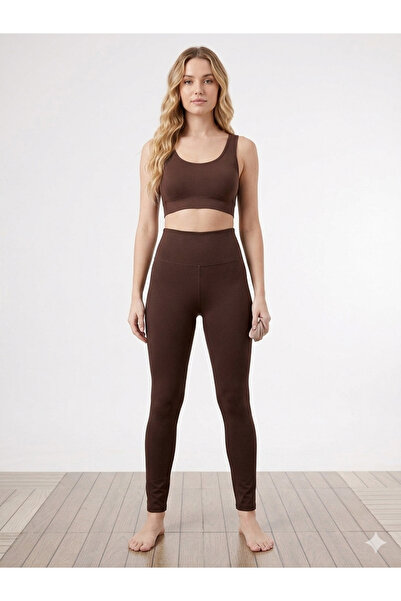 Rosa Lui Γυναικείο κολάν μαύρο ψηλόμεσο Γυναικείο casual και αθλητικό κολάν