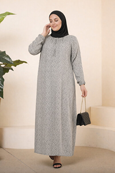 Ferace Modest Dresses - Beige - Basic