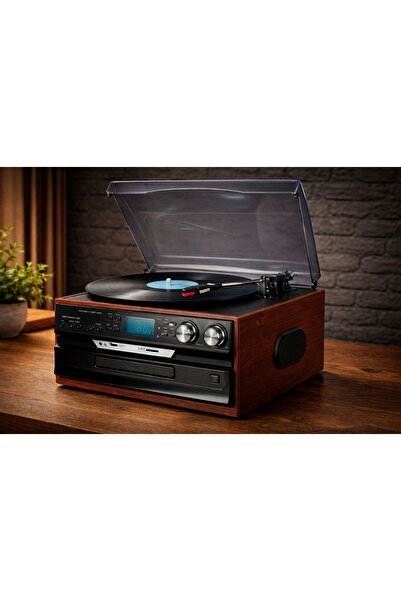 Knstar Kn-140 Bluetooth Kumandalı Cdli Usb Radyo Özellikli Pikap