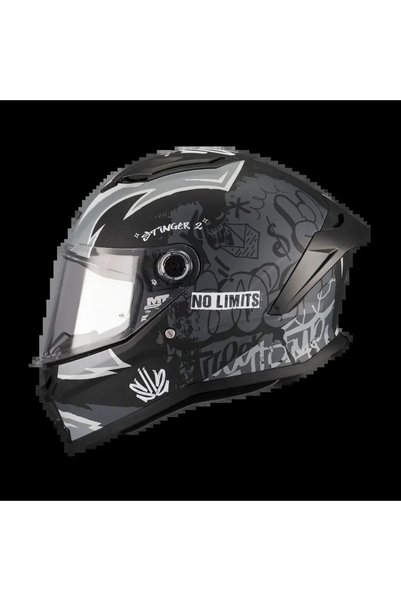MT Stınger 2 Tagger B2 Matt Kapalı Kask-L